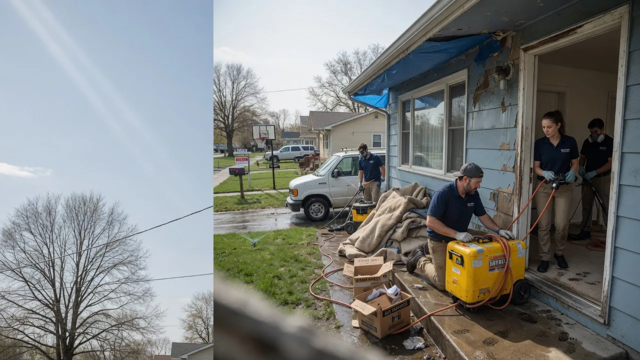 Basement Flood Cleanup in Saint Thomas, PA near me